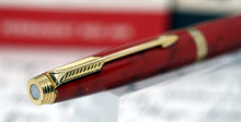 Load image into Gallery viewer, Z-Parker 75 - Red Jasper Quartz Laque with 14ct Gold "M" Point Nib  (P992)