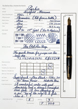 Load image into Gallery viewer, Z-Parker Duofold Maxima - Blue with No.50 14ct Gold Nib (P994)