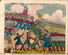 Load image into Gallery viewer, Toy Theatre - Reproduction Play - W Webb's Battle of Balaklava &amp; Inkermann

