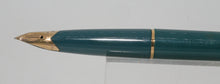 Load image into Gallery viewer, Parker 65-Teal Blue with 14ct Gold Nib-P1192
