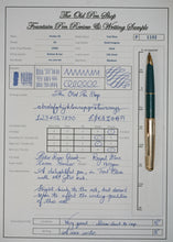 Load image into Gallery viewer, Parker 65-Teal Blue with 14ct Gold Nib-P1192
