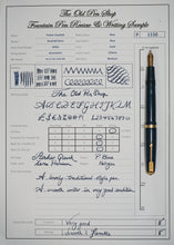 Load image into Gallery viewer, Parker Duofold Demi-Blue with No.25 14ct Gold Nib-P1150
