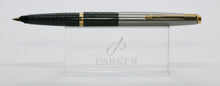 Load image into Gallery viewer, Parker 45-Grey Deluxe GT with 14ct Gold Nib-P0968e
