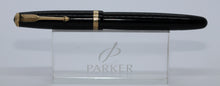 Load image into Gallery viewer, Parker Duofold AF-Black with Duofold "N" 14ct Gold Nib-P1113s
