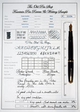 Load image into Gallery viewer, Parker Duofold AF-Black with Duofold "N" 14ct Gold Nib-P1113s
