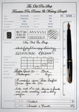 Load image into Gallery viewer, Parker Duofold Junior-Black with No.10 14ct Gold Nib (1950s)-P1132d

