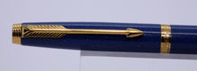 Load image into Gallery viewer, Parker 75 - Lapis Lazuli with Mk I Section with "M" 18ct Gold Nib - (P1214)
