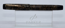 Load image into Gallery viewer, Parker Victory Mk I -Striated Green with "N" 14ct Gold Nib-P1207c
