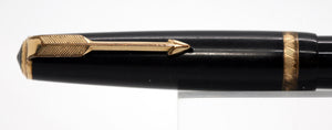 Parker Duofold Maxima - Black with No.50 14ct Gold Nib - P1083