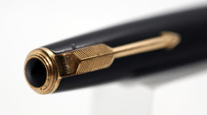 Parker Duofold Maxima - Black with No.50 14ct Gold Nib - P1083