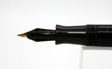 Load image into Gallery viewer, Parker BHCR Fountain Pen - Herringbone Black with 14ct Gold Canada 2 Nib - P1090
