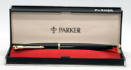 Parker 45 Classic Deluxe - Black with 14ct Gold Nib - P1114