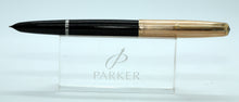 Load image into Gallery viewer, Parker 51 - Black with 14ct Gold Nib - P1115a
