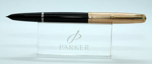 Parker 51 - Black with 14ct Gold Nib - P1115a