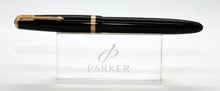 Load image into Gallery viewer, Parker Duofold Maxima - Black with No.50 14ct Gold Nib - P1115b
