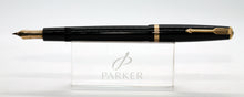 Load image into Gallery viewer, Parker Duofold Maxima - Black with No.50 14ct Gold Nib - P1115b
