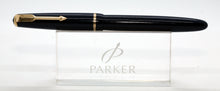 Load image into Gallery viewer, Parker Duofold Junior - Blue with No.10 14ct Gold Nib - P1110
