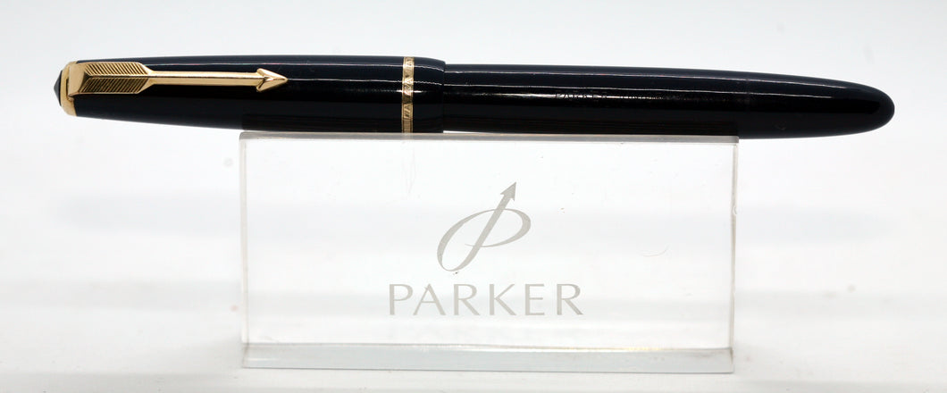 Parker Duofold Junior - Blue with No.10 14ct Gold Nib - P1110