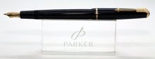 Load image into Gallery viewer, Parker Duofold Junior - Blue with No.10 14ct Gold Nib - P1110
