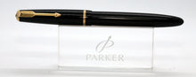 Load image into Gallery viewer, Parker Duofold Senior - Black with No.35 14ct Gold Nib - P1111
