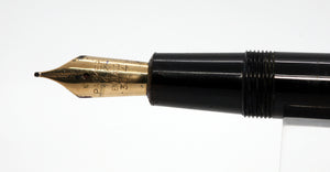 Parker Duofold Senior - Black with No.35 14ct Gold Nib - P1111