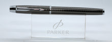 Load image into Gallery viewer, Parker IM - Gun Metal Lined squares with 5th Generation Nib - P1096q

