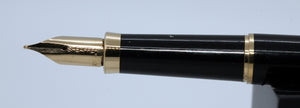 Sheaffer Fashion - Black with 14ct Gold Nib - P1096w