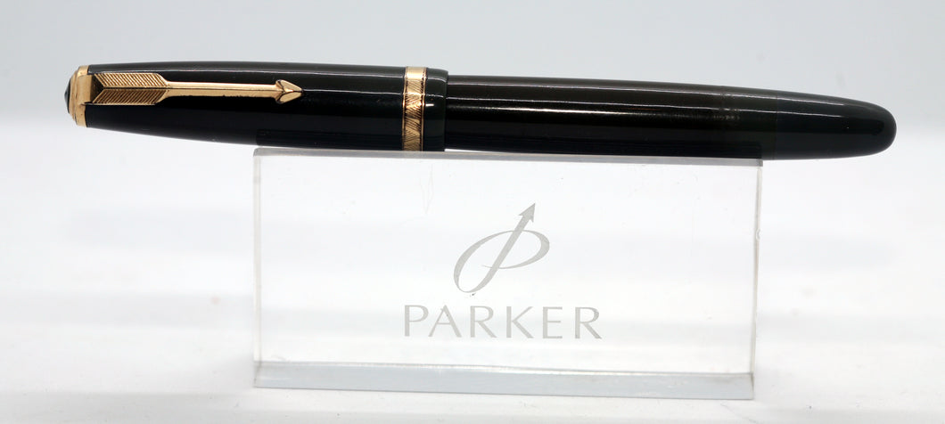 Parker Duofold AF - Olive Green with 14ct Gold Nib - P1122