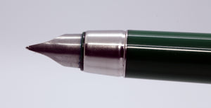 Parker 25 Mk II - Green Trim Flighter SS with Fine Point Nib - P0847