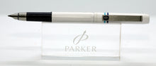 Load image into Gallery viewer, Parker 25 Mk III - Epoxy Resin White with Rare Medium Italic - P0894
