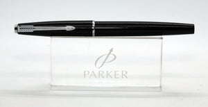 Parker Slimfold Mk IV CT - Black with F 14ct Gold Nib - P1096f