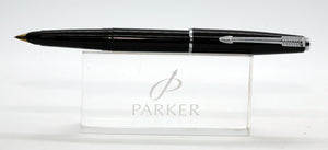 Parker Slimfold Mk IV CT - Black with F 14ct Gold Nib - P1096f