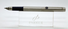 Load image into Gallery viewer, Parker 25 Mk III - Flighter Stainless Steel with Medium Italic Nib - P1085d
