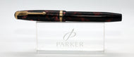Parker Duofold Ruby Red - Ruby Red Mottled with Duofold 