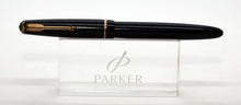 Load image into Gallery viewer, Parker Duofold Victory Mk V-Blue with No.10 14ct Gold Nib-P1153a
