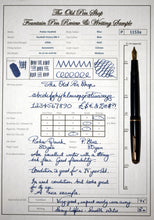 Load image into Gallery viewer, Parker Duofold Victory Mk V-Blue with No.10 14ct Gold Nib-P1153a
