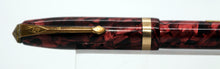Load image into Gallery viewer, Conway Stewart No.84-Mottled Red with 14 Ct Gold Conway Stewart Nib-P1153b
