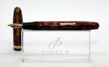 Load image into Gallery viewer, Conway Stewart No.84-Mottled Red with 14 Ct Gold Conway Stewart Nib-P1153b
