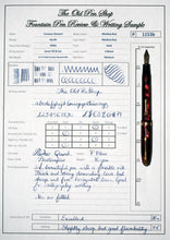 Load image into Gallery viewer, Conway Stewart No.84-Mottled Red with 14 Ct Gold Conway Stewart Nib-P1153b
