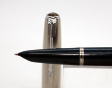 Load image into Gallery viewer, Parker 51-Teal with Lustraloy Cap and 14ct Gold Nib-P1125
