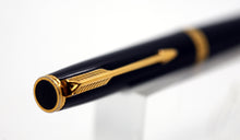 Load image into Gallery viewer, Parker 75 Premier-Black with 18ct Gold Nib-P1137
