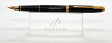 Load image into Gallery viewer, Parker 75-Black Laque with 14ct Gold &quot;F&quot; Nib-P0967d
