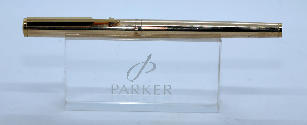 Parker Arrow-Gold Imperial with Gold Plated Nib-P0775