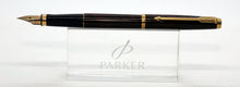 Load image into Gallery viewer, Parker 75-Woodgrain with 14ct Gold - M - Nib-P1155
