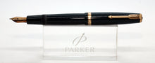 Load image into Gallery viewer, Parker Duofold Demi-Green with 14ct Gold - Vacumatic Canadian Nib-P1154
