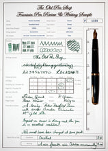 Load image into Gallery viewer, Parker Duofold Demi-Green with 14ct Gold - Vacumatic Canadian Nib-P1154

