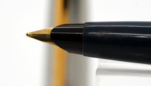 Load image into Gallery viewer, Parker 45-Blue Deluxe GT with Gold Plated &quot;M&quot; Nib-P0968g
