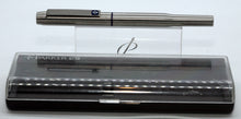 Load image into Gallery viewer, Parker 25 Blue Trim Mk III-Flighter Stainless Steel with Stainless Steel Nib-P1160a
