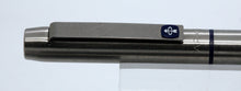 Load image into Gallery viewer, Parker 25 Blue Trim Mk III-Flighter Stainless Steel with Stainless Steel Nib-P1160a
