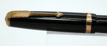 Load image into Gallery viewer, Parker Duofold AF-Black with Duofold &quot;N&quot; 14ct Gold Nib-P1151b
